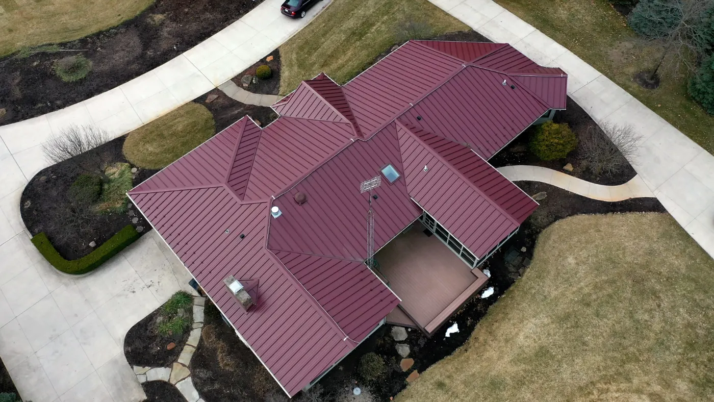 Flashing and seam work in Pittsboro